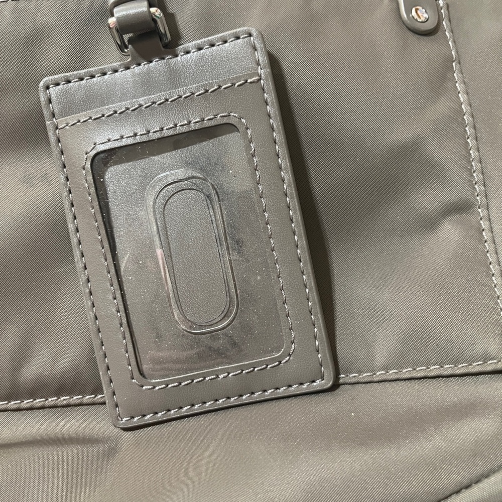 Marc Jacobs Messenger Bag Dark Olive Green Crossbody Nylon Fold Over - Picture 6 of 8